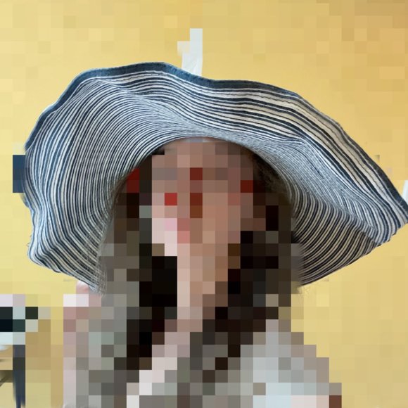 Kokin Straw Woven Hat, Defective - Picture 6 of 6